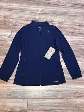 Grey's Anatomy Navy Full-Zip Scrub Jacket